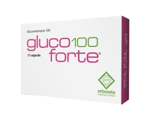 Erbozeta Gluco 100 Forte Glucomannano 100 30 Capsule Da 900 Mg