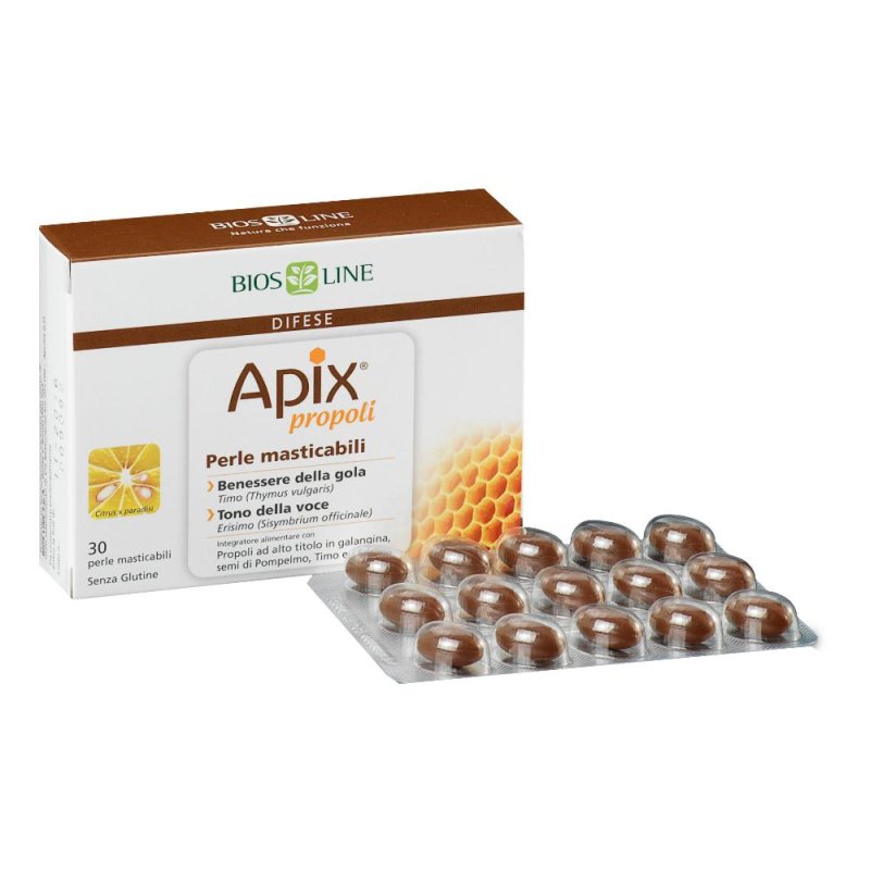Bios Line Difese Immunitarie Apix Integratore 30 Perle Masticabili Bios Line Difese Immunitarie Apix Integratore 30 Perle Masticabili