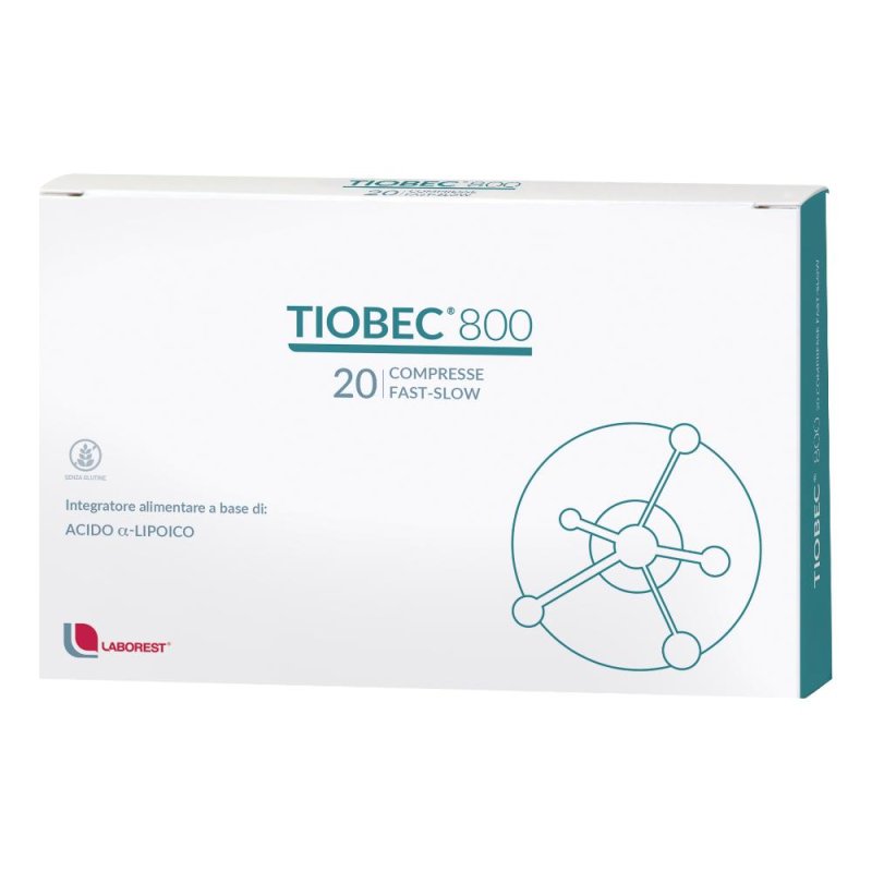Tiobec 800 Fast-Slow Integratore Alimentare 20 Compresse