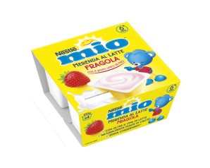 MIO Mer.Lattea Fragola 4x100g