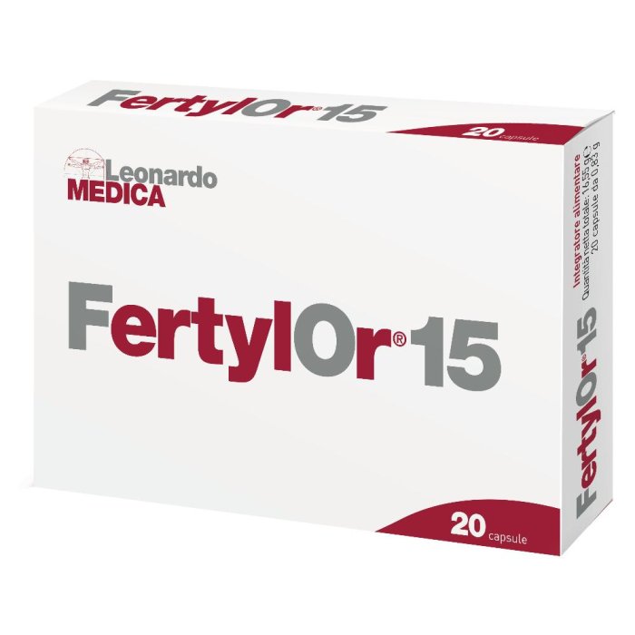 Fertylor 15 Integratore Alimentare  Favorisce La Fertilità Maschile 20 Capsule