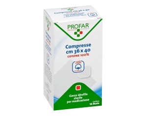 PROFAR GARZA COTONE 36X40 12PZ