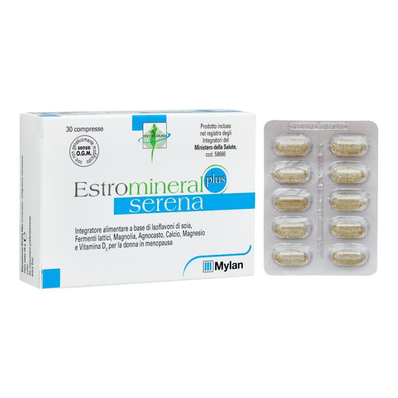 Estromineral Serena Plus Integratore Alimentare 30 Compresse