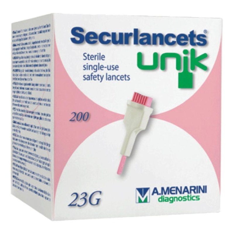 LANCETTE PUNGIDITO 23 G 200 PZ LANCETTE PUNGIDITO 23 G 200 PZ