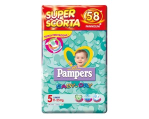 PAMPERS BD SUPERBAG JUNIOR 58