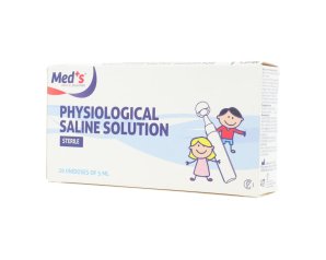 Med's Soluzione Fisiologica 20 Flaconcini Da 5 Ml