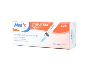 Med's Farmatexa - Softouch Siringa Con Ago G23 2,5 ml 10 Pezzi