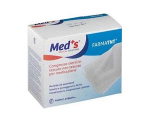 Meds garze TNT sterili 10x10 cm 12 pezzi – garze sterili non tessute 10x10