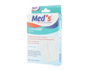 Farmac-zabban Meds Pore Medicazione Adesiva 5x7cm 5 Pezzi