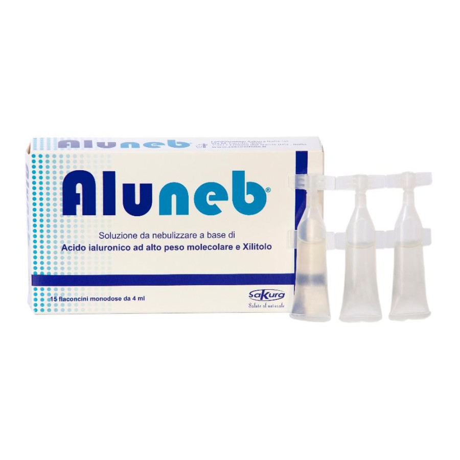 Aluneb Iso Kit 15 Flaconcini da Nebulizzare + Mad Nasale Siringa