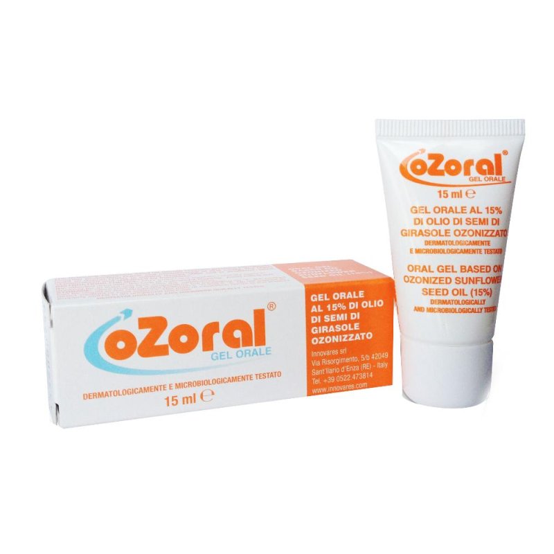 OZORAL GEL ORALE OZONO 15ML OZORAL GEL ORALE OZONO 15ML