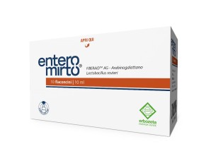 Erbozeta Integratore Alimentare Entero Mirto 10 Flaconcini da 10 ml