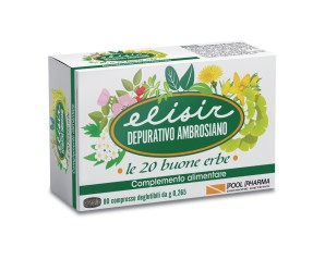 PoolPharma  Apparato Gastroenterico Elisir Ambrosiano Integratore 80 Compr