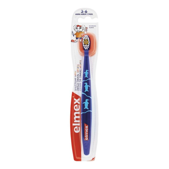 elmex Bimbi Spazzolino Delicato Igiene Dentale Quotidiana 3-6 Anni elmex Bimbi Spazzolino Delicato Igiene Dentale Quotidiana 3-6 Anni