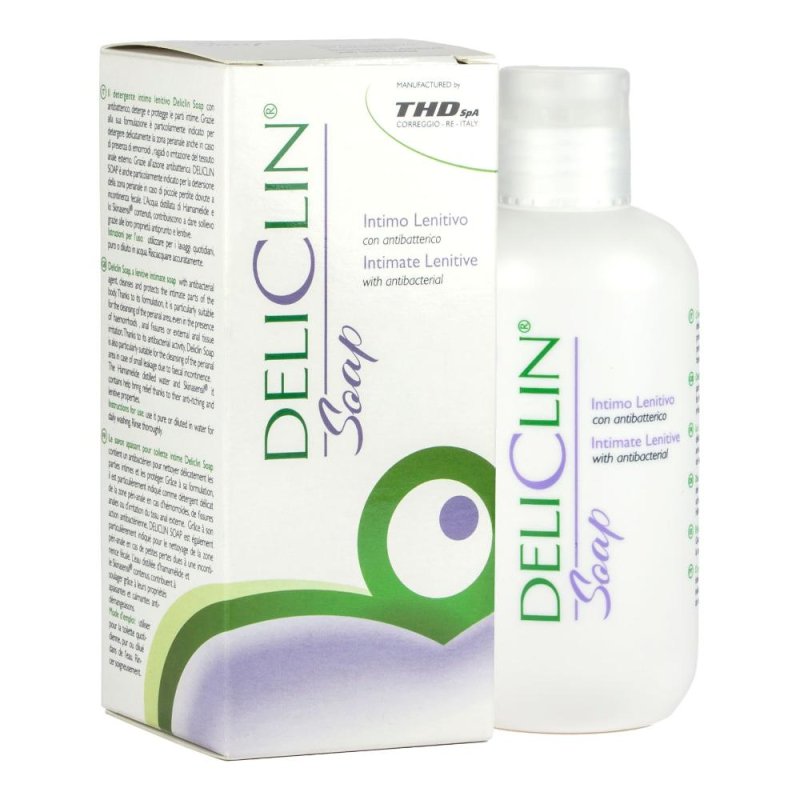 Deliclin Soap Sapone Delicato Viso e Corpo per Pelli Sensibili 200 ml Deliclin Soap Sapone Delicato Viso e Corpo per Pelli Sensibili 200 ml