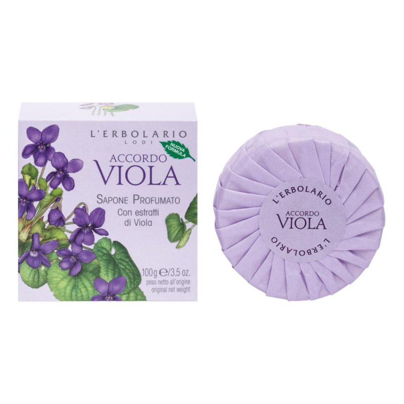 L'Erbolario Linea Accordo Viola Vellutante Elegante Sapone Proumato Corpo 100 g L'Erbolario Linea Accordo Viola Vellutante Elegante Sapone Proumato Corpo 100 g