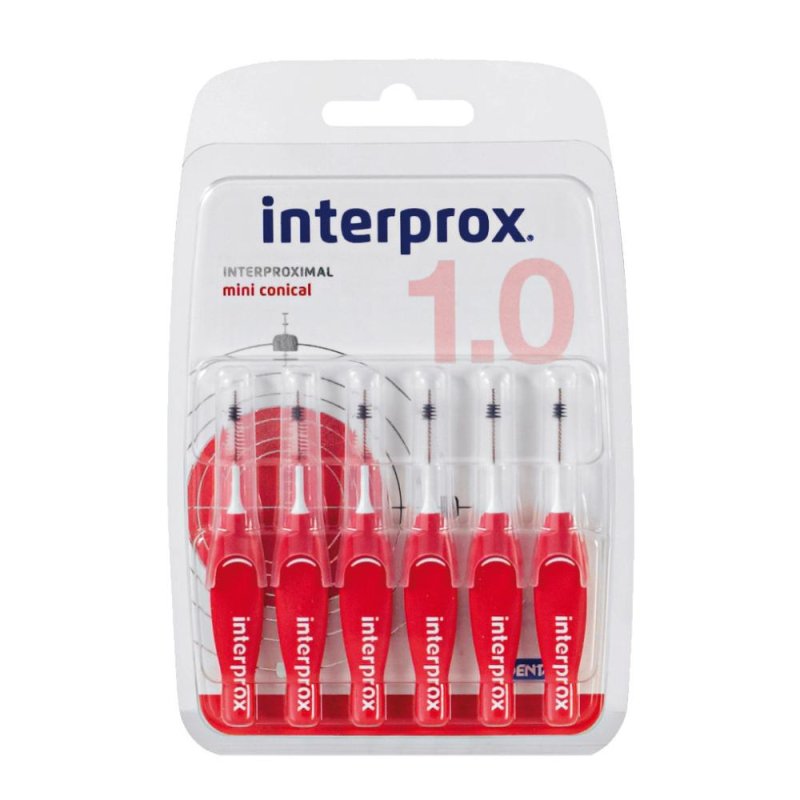 Dentaid Interprox Plus Miniconico Rosso 6 Pezzi Dentaid Interprox Plus Miniconico Rosso 6 Pezzi
