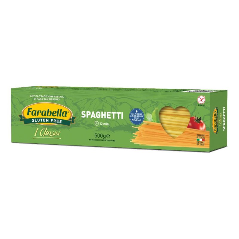 Bioalimenta Farabella Spaghetti Pasta Dietetica Senza Glutine 500 G Bioalimenta Farabella Spaghetti Pasta Dietetica Senza Glutine 500 G