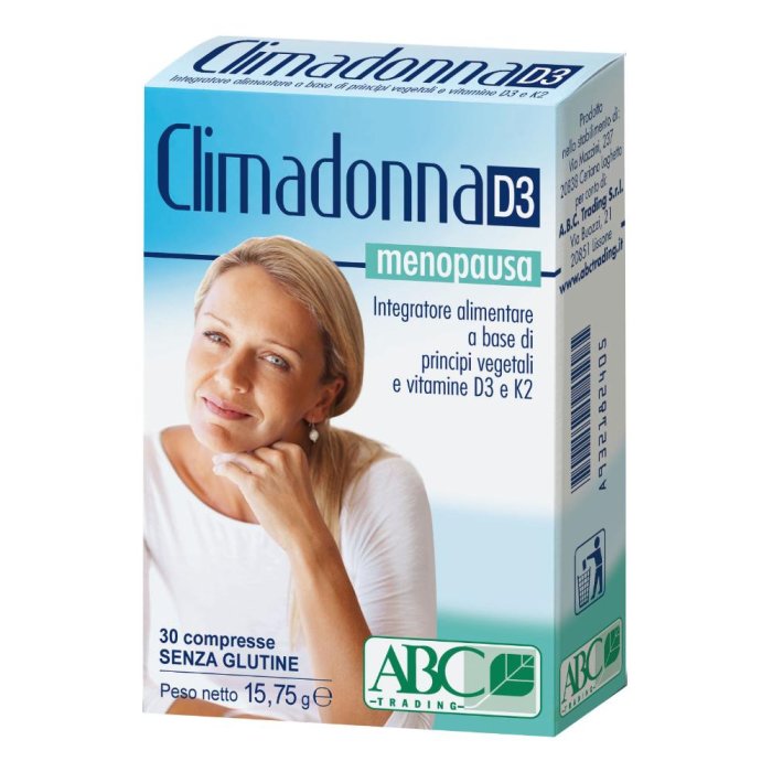 A.b.c. Trading Climadonna D3 30 Compresse Blister 15,75 G A.b.c. Trading Climadonna D3 30 Compresse Blister 15,75 G