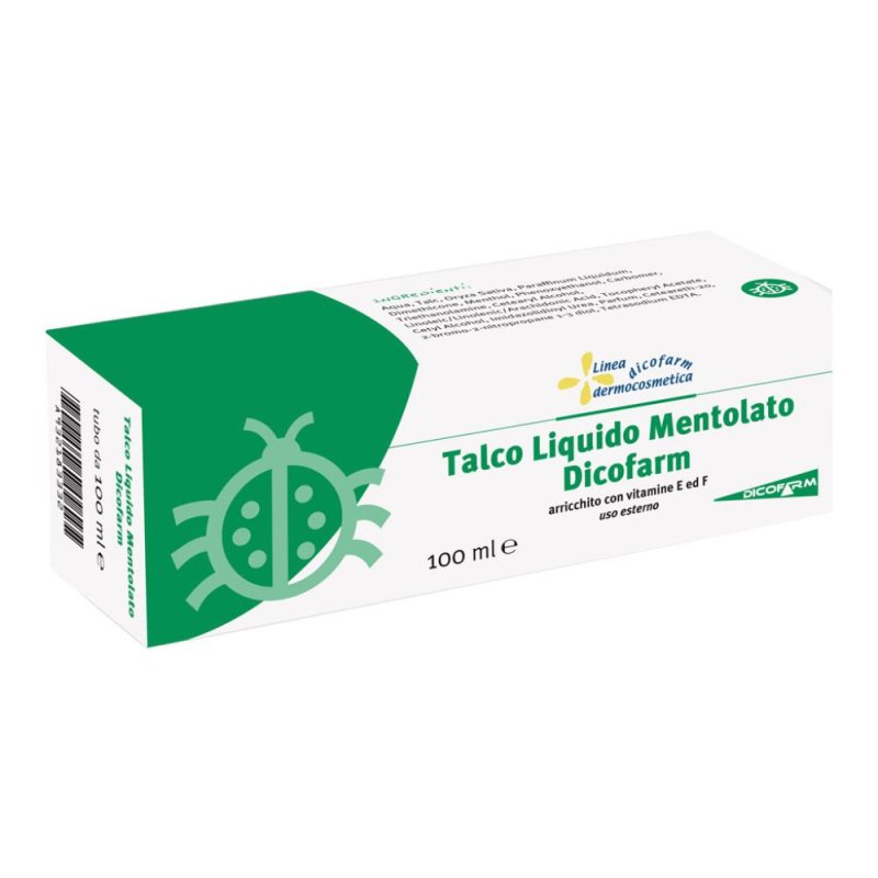 Dicofarm Talco Liquido Mentolato 100 Ml