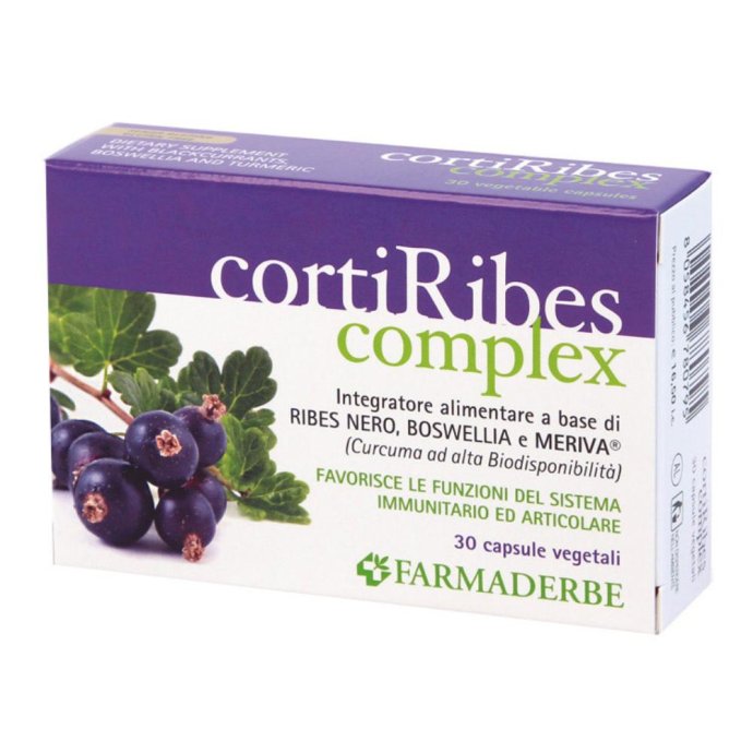 Farmaderbe Corti Ribes Complex 30 Capsule Farmaderbe Corti Ribes Complex 30 Capsule