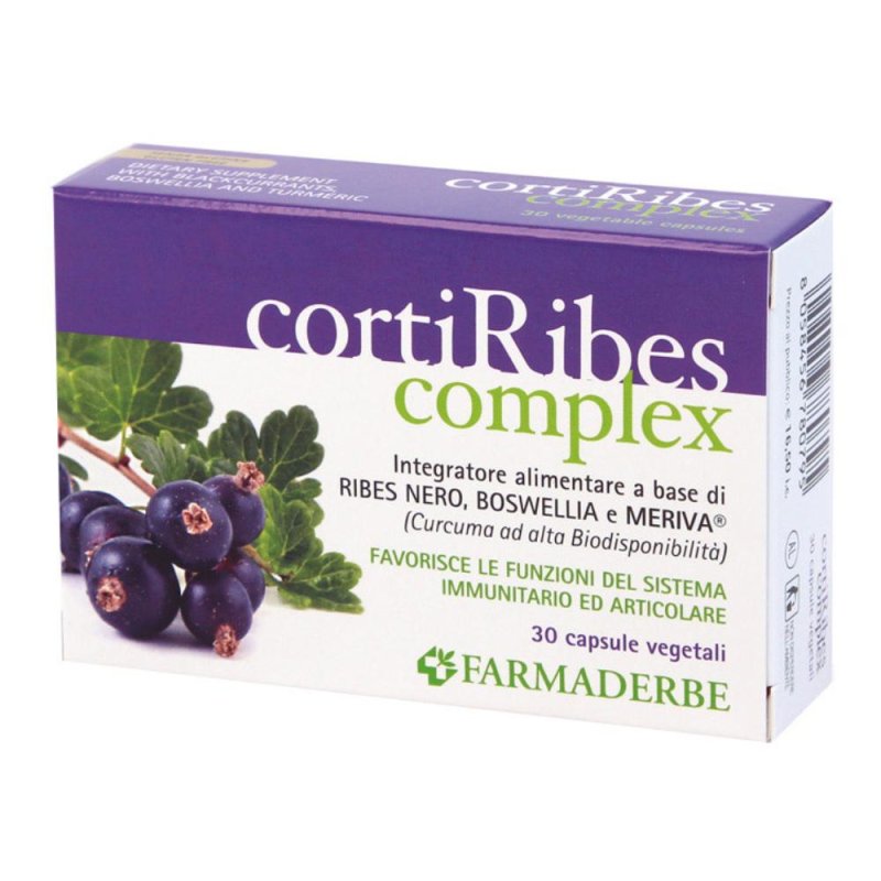 Farmaderbe Corti Ribes Complex 30 Capsule