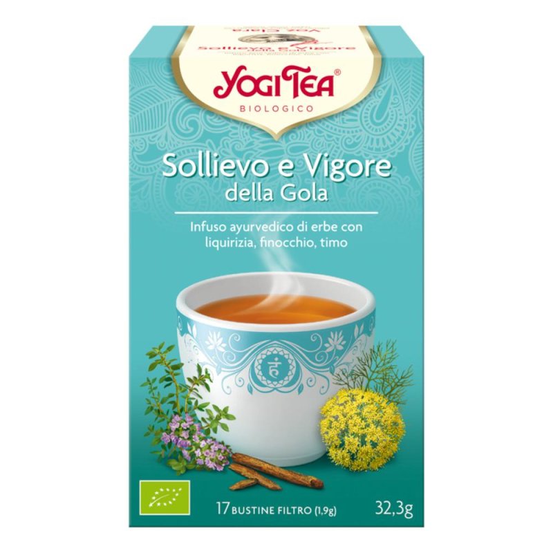 Yogi tea sollievo gola 30,6 g Yogi tea sollievo gola 30,6 g