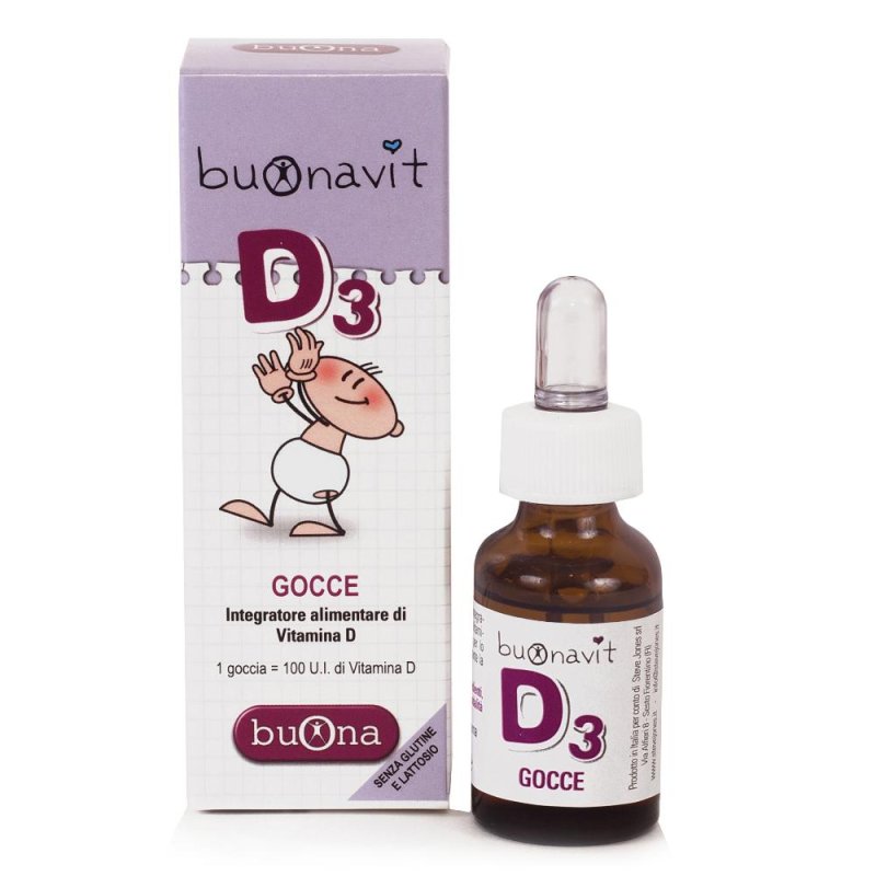 Buona Buonavit D3 Integratore Alimentare 12 ml Buona Buonavit D3 Integratore Alimentare 12 ml