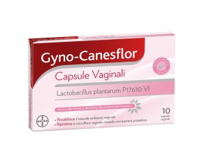 Bayer  Dispositivi Medici Gyno-Canesflor Protezione 10 Capsule Vaginali