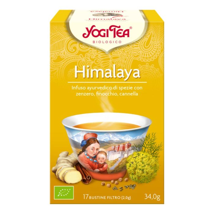 Yogi Tea Himalaya 34 g bio infuso ayurvedico speziato biologico