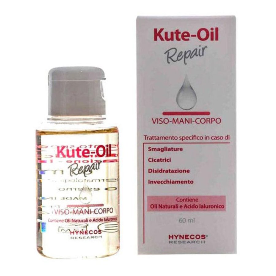 Kute Oil Repair Trattamento Viso Mani Corpo 60 ml Kute Oil Repair Trattamento Viso Mani Corpo 60 ml
