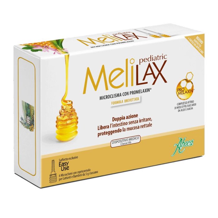Aboca Melilax Pediatrico Integratore Alimentare 6 Microclismi Aboca Melilax Pediatrico Integratore Alimentare 6 Microclismi