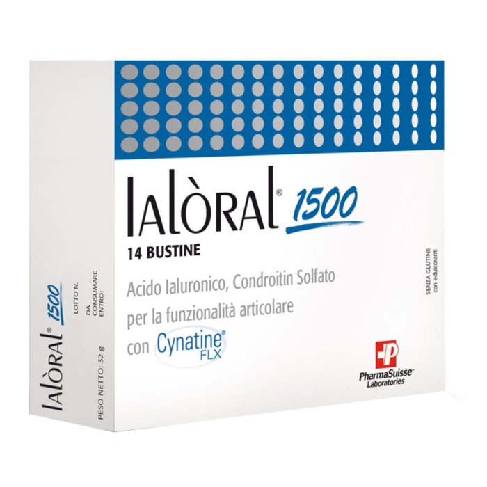 PharmaSuisse Ialoral 1500 Integratore Alimentare 14 Bustine PharmaSuisse Ialoral 1500 Integratore Alimentare 14 Bustine