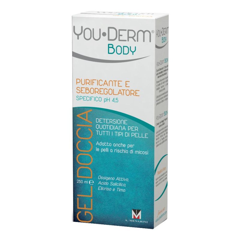 YouDerm  Dermatologica  Pelle Impura Detergente Corpo 250 ml