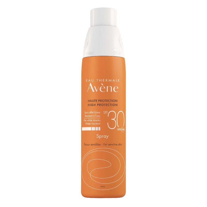 Avene  Solare Pelli Sensibili SPF30 Spray Solare Protezione Media 200 ml