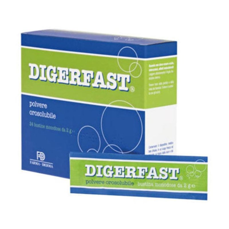 Farma Derma Dispositivi Medici Digerfast Anti-Dispeptico 24 Buste Farma Derma Dispositivi Medici Digerfast Anti-Dispeptico 24 Buste