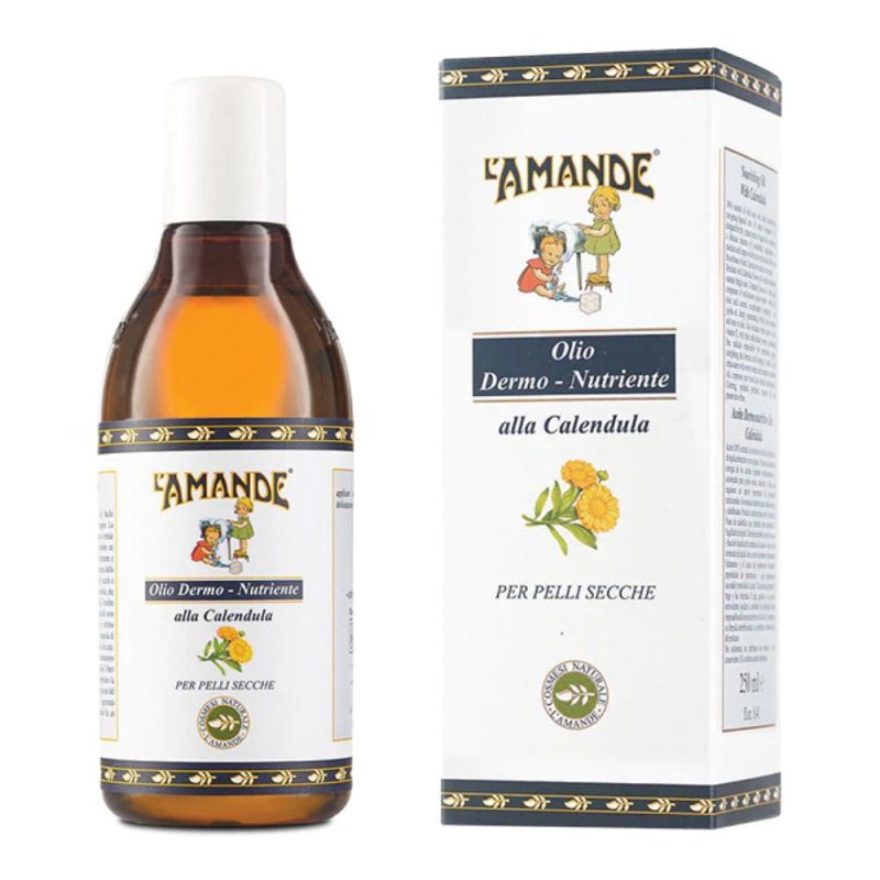 L'Amande Marseille - Olio Dermo Nutriente Alla Calendula 250 ml L'Amande Marseille - Olio Dermo Nutriente Alla Calendula 250 ml