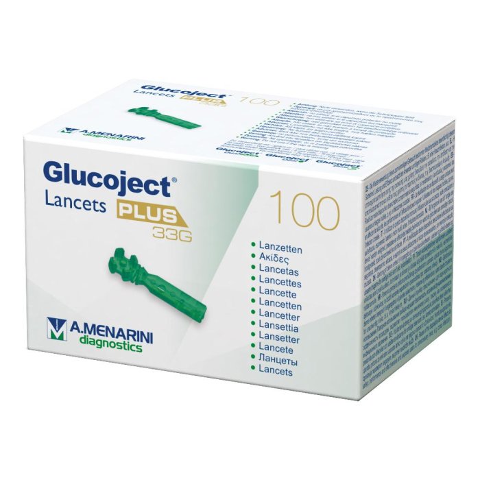 A.menarini Lancette Pungidito Glucojet Plus Gauge 33 100 Pezzi A.menarini Lancette Pungidito Glucojet Plus Gauge 33 100 Pezzi