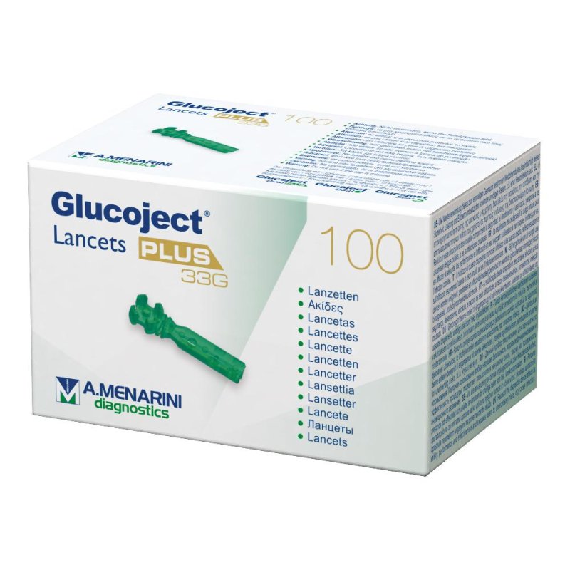 A.menarini Lancette Pungidito Glucojet Plus Gauge 33 100 Pezzi A.menarini Lancette Pungidito Glucojet Plus Gauge 33 100 Pezzi