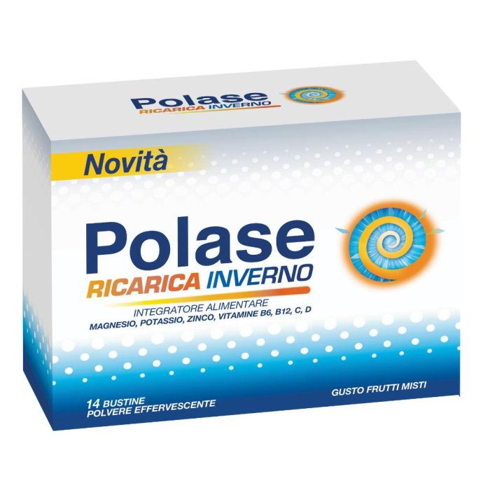 Polase Vitamine e Minerali Ricarica Inverno Integratore Granulato 14 Bustine Polase Vitamine e Minerali Ricarica Inverno Integratore Granulato 14 Bustine