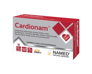 Named Cardionam Integratore Alimentare  Colesterolo 30 Compresse