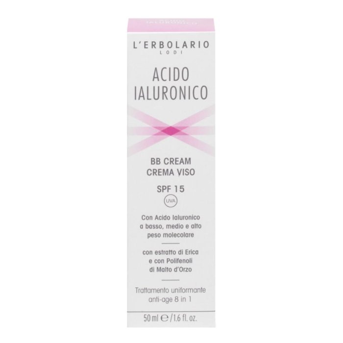 Acido Ialuronico BB Cream viso - crema viso colorata idratante antiage Acido Ialuronico BB Cream viso - crema viso colorata idratante antiage