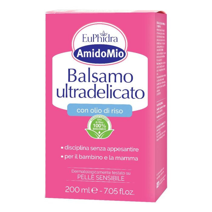AmidoMio Balsamo Ultradelicato Pelli Sensibili 200 ml AmidoMio Balsamo Ultradelicato Pelli Sensibili 200 ml