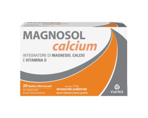 Meda Pharma Magnosol Calcium Polvere Effervescente 20 Bustine