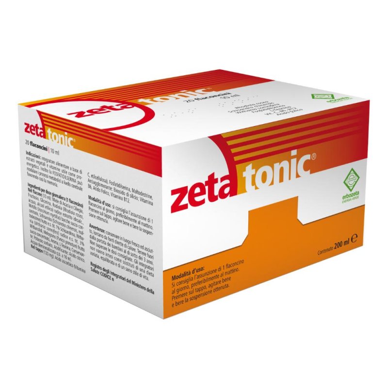 Erbozeta Zeta Tonic 20 Flaconcini 10 Ml
