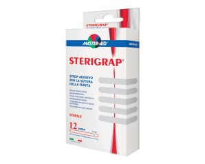 Pietrasanta Pharma Cerotto Per Sutura Master-aid Sterigrap 7,5x0,6 12 Pezzi