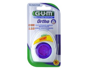 Sunstar Italiana Gum Ortho Floss Filo Spugnoso 50 Pezzi