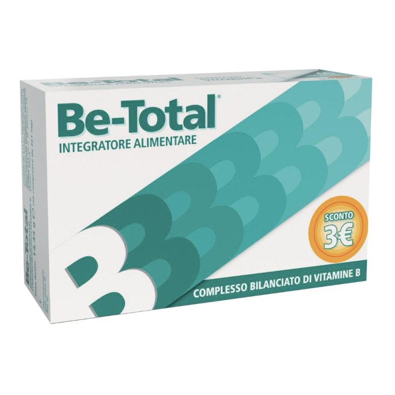 Be-total Plus Compresse Promo Integratore Adulti Be total 40 Compresse Be-total Plus Compresse Promo Integratore Adulti Be total 40 Compresse