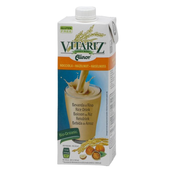 Vitariz bevanda di riso nocciola bio bevanda vegetale di riso e nocciola biologica Vitariz bevanda di riso nocciola bio bevanda vegetale di riso e nocciola biologica