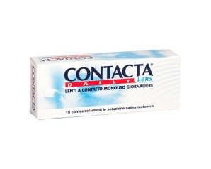 Sanifarma Contacta Daily Lens 15 Lenti Monouso Giornaliere 4,75 Diottrie